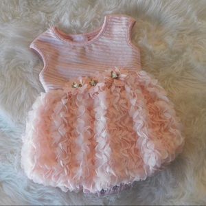 Light pink Formal Romper